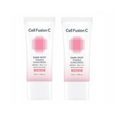 Cell Fusion C Toning Sunscreen SPF50+/PA++++ (35ml + 35ml) Double Pack
